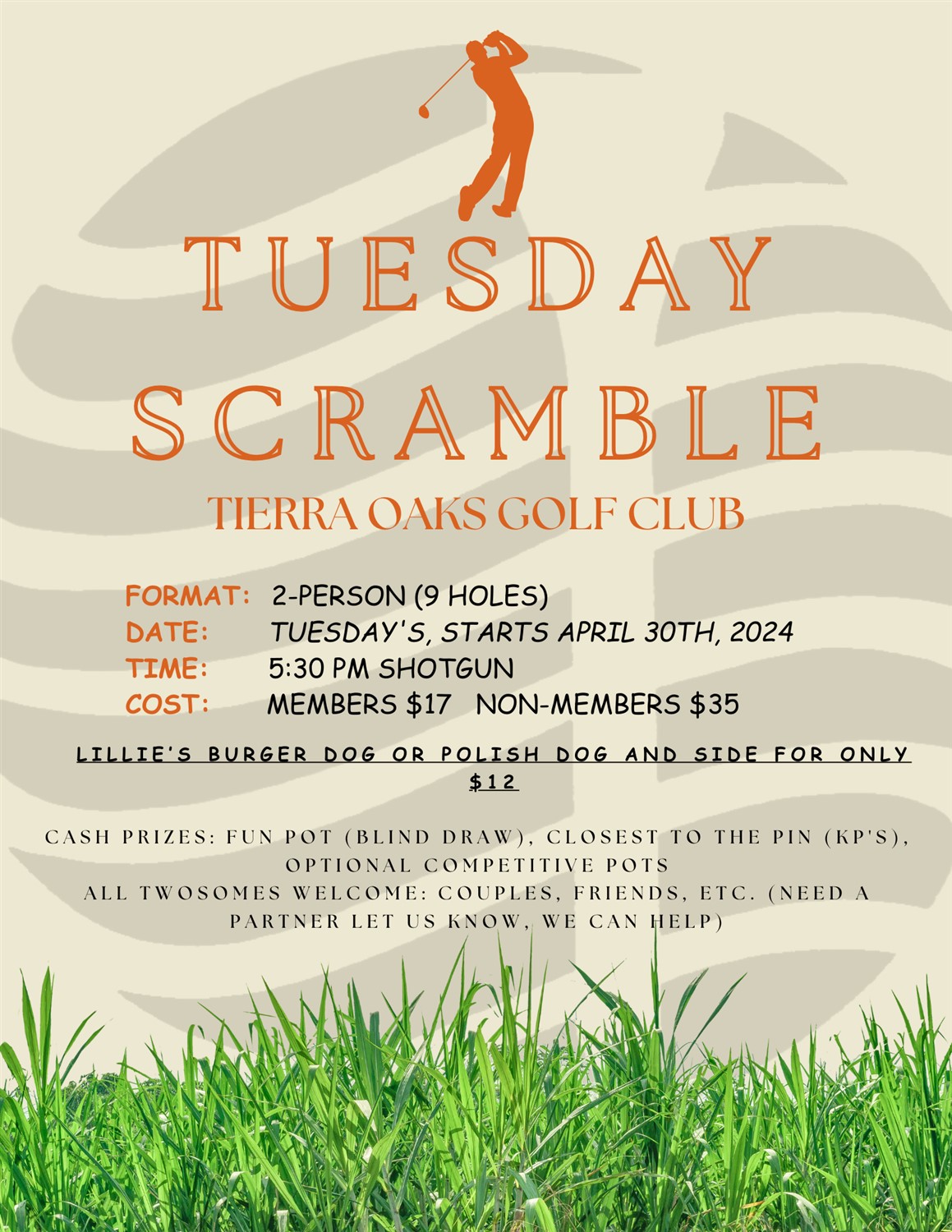 tuesday scramble logo real estate flyer 1159 x 1500